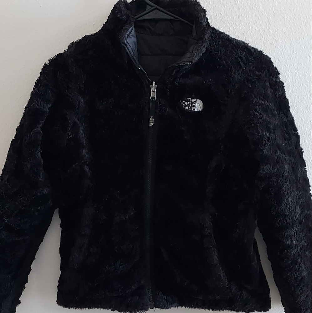 The North Face Mossbud Reversible Black Jacket